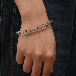 สร้อยข้อมือคริสตัลสีเขียวนำโชค