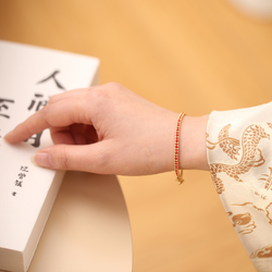 Golden Red String  tying the full fortune and good luck on your wrist