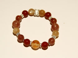 Romantic Fortune  Crystal Bracelet  enhance charisma.